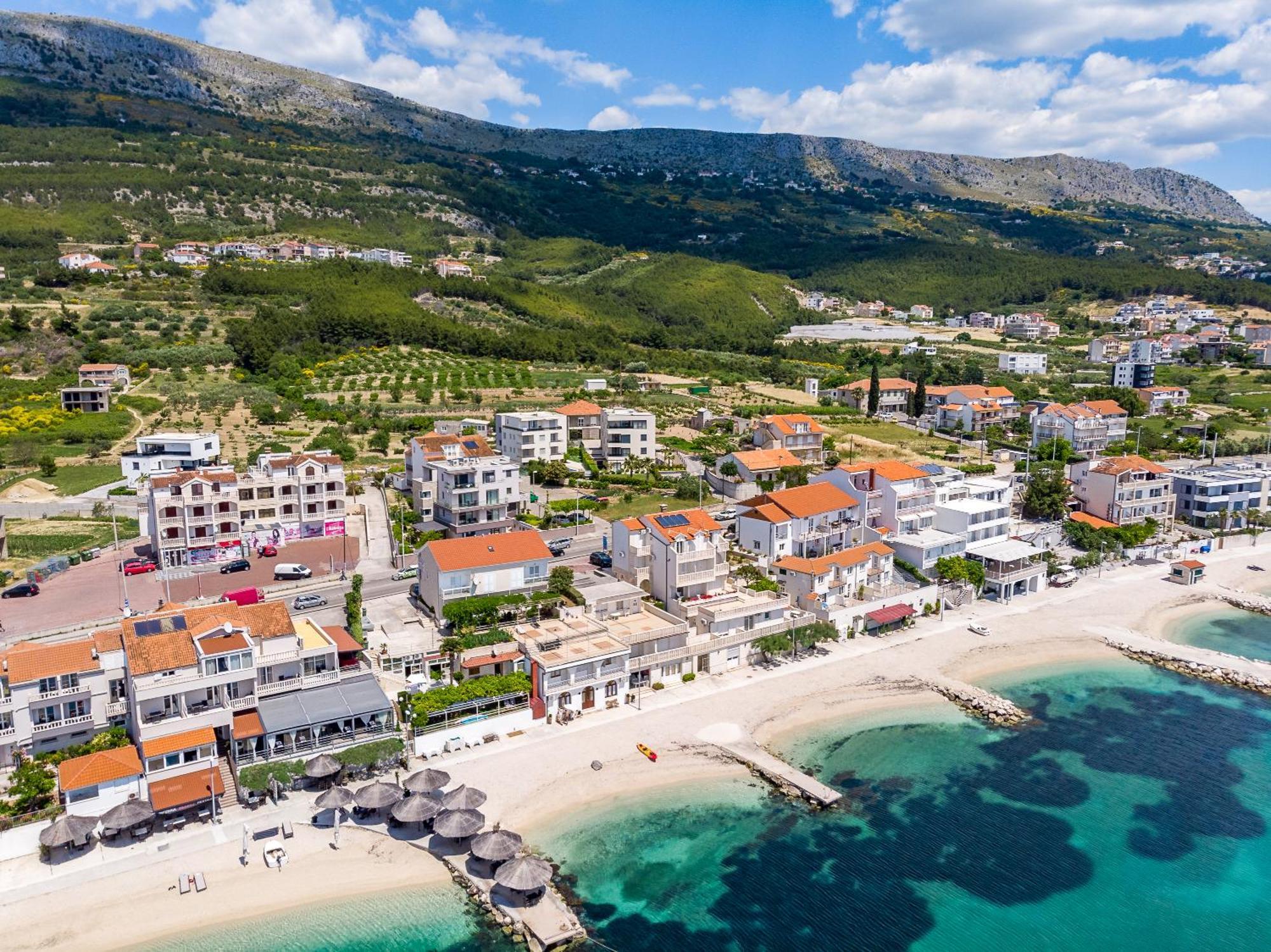 Seaside Ante Apartments Podstrana Kültér fotó