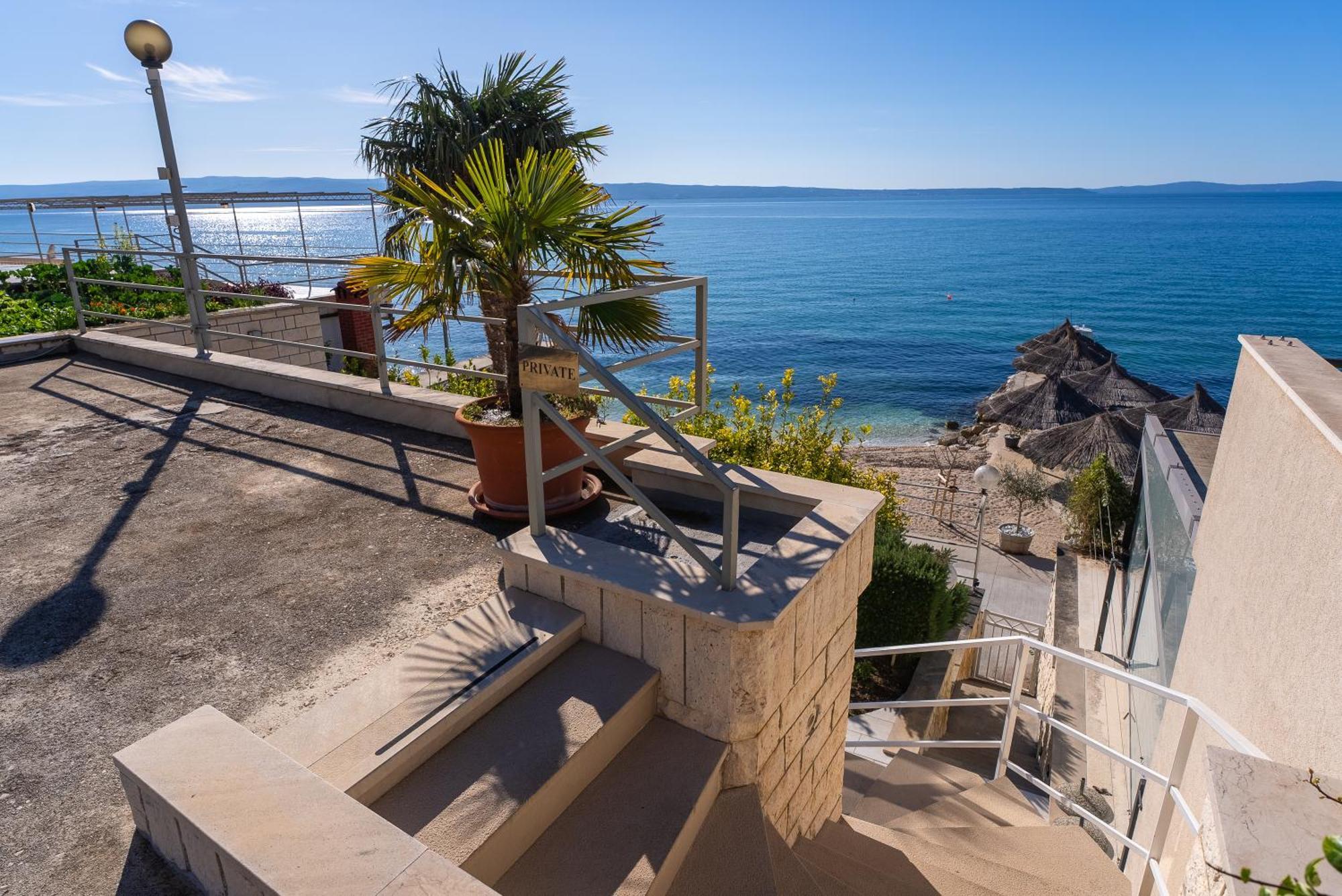 Seaside Ante Apartments Podstrana Kültér fotó